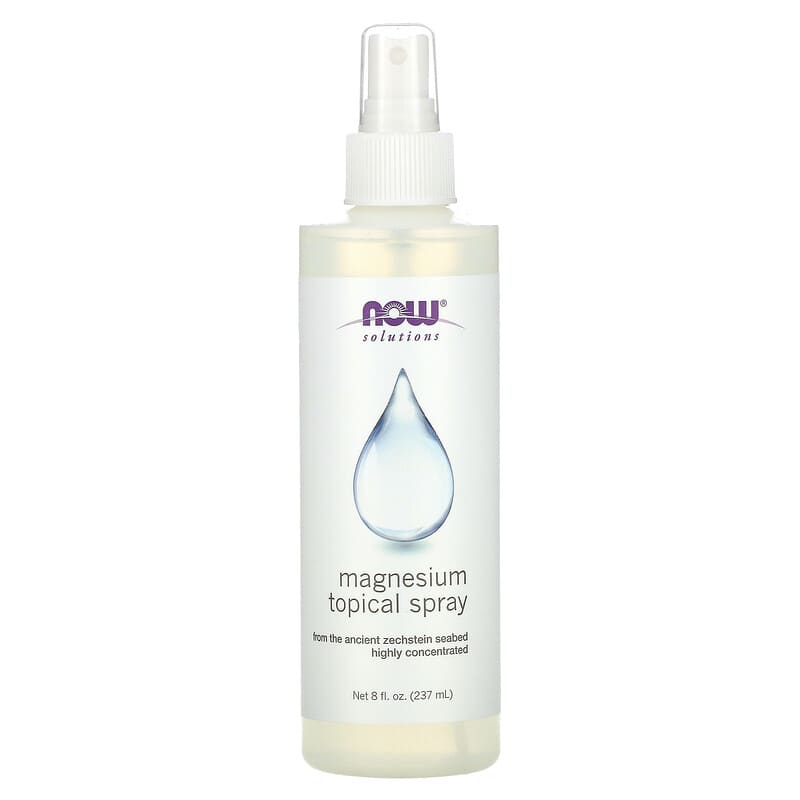 NOW Foods, Magnesium Topical Spray, 8 fl oz (237 ml)