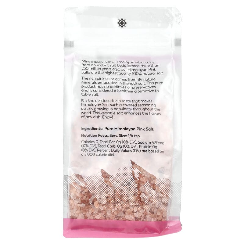 The Spice Lab, Himalayan Pink Salt, Coarse Grain, 1 lb (453 g)