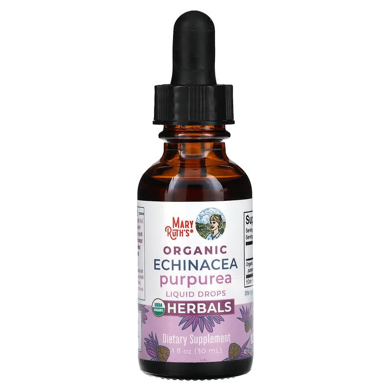 MaryRuth's, Organic Echinacea Purpurea Liquid Drops, Alcohol Free, 1 fl oz (30 ml)