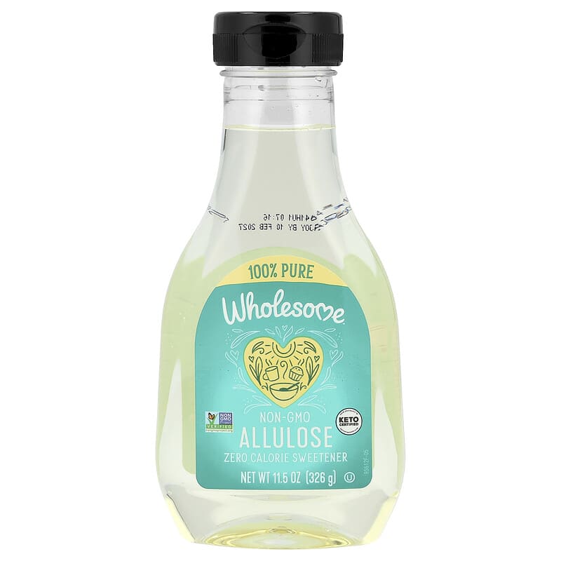 Wholesome Sweeteners, Allulose, Zero Calorie Liquid Sweetener, 11.5 oz (326 g)