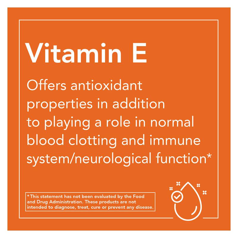 NOW Foods, Vitamin E-Oil, Antioxidant Protection, 170 mg, 1 fl oz (30 ml)