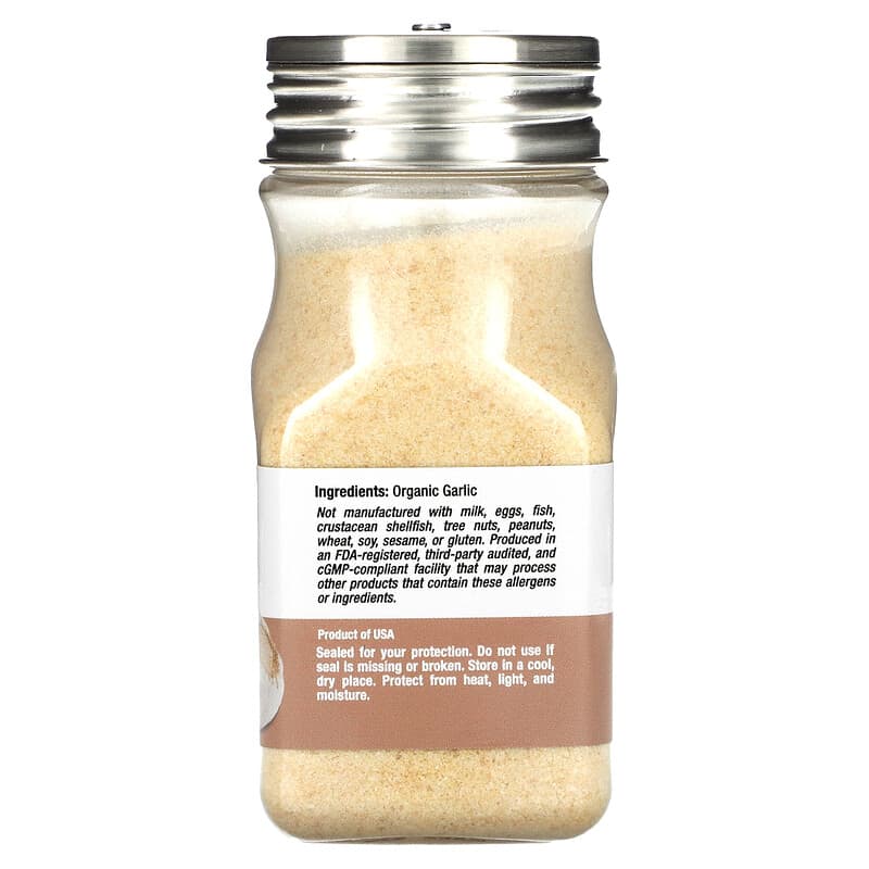 California Gold Nutrition, Foods, Organic Garlic Powder, 3.7 oz (104 g)