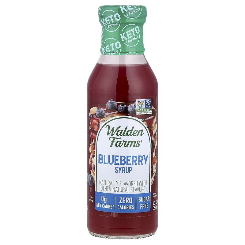 Walden Farms, Blueberry Syrup, 12 fl oz (355 ml)
