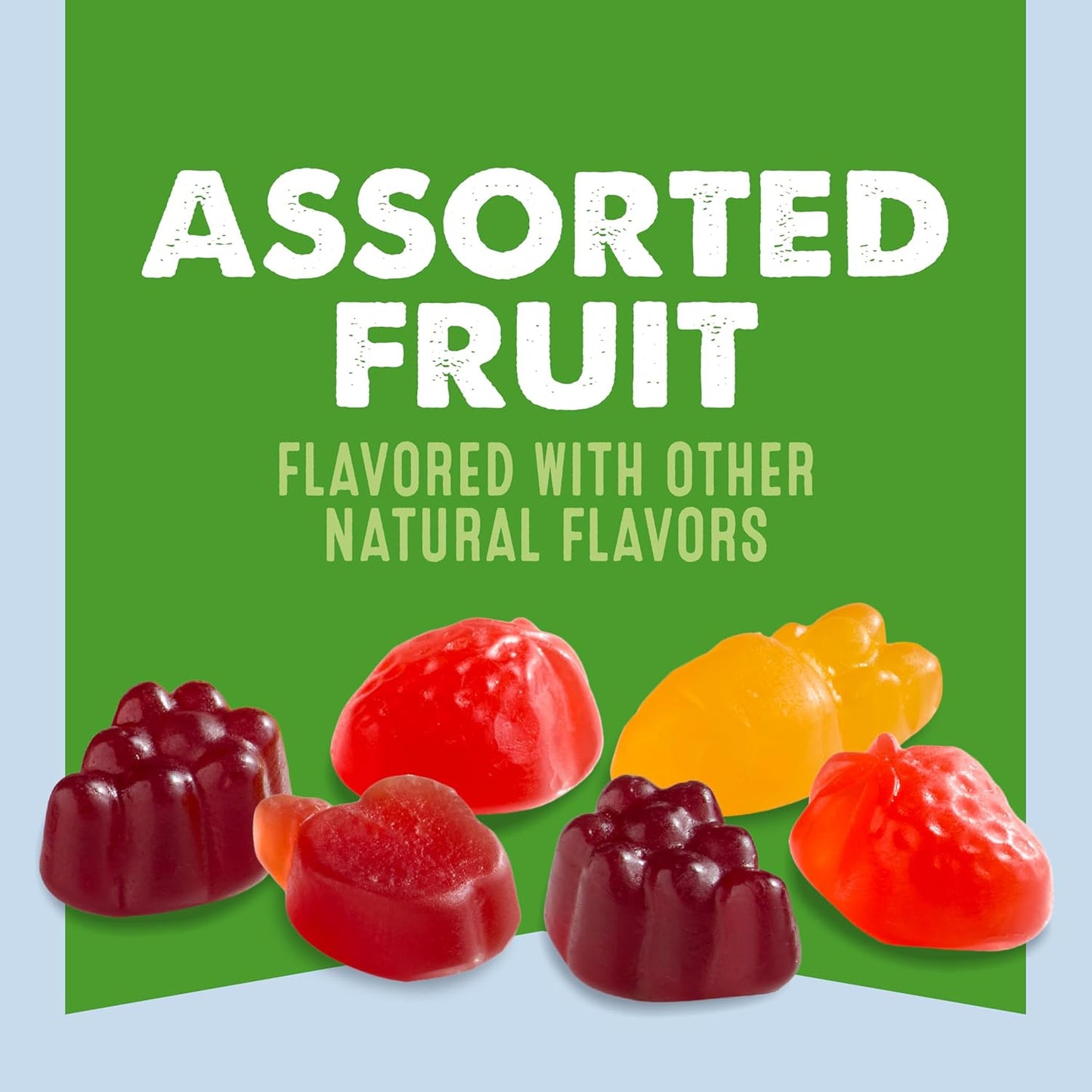Mott's Fruit Flavored Snacks, Assorted Fruit, Pouches, 0.8 oz, 40 ct