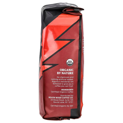Death Wish Coffee, Ground, Dark Roast, 10 oz (283 g)