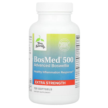 Terry Naturally, BosMed 500, Advanced Boswellia, Extra Strength, 500 mg, 120 Softgels