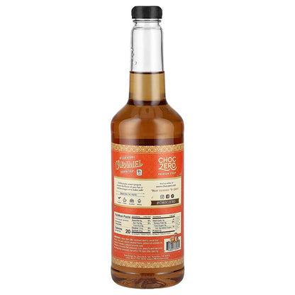 ChocZero, Premium Syrup, Caramel, Sugar Free, 26.5 oz (750 ml)