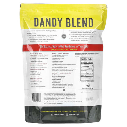 Dandy Blend, Instant Herbal Beverage with Dandelion, Caffeine Free, 2 lbs (908 g)