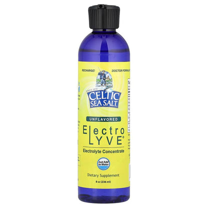 Celtic Sea Salt, Electro Lyve®, Electrolyte Concentrate, Unflavored , 8 oz (236 ml)