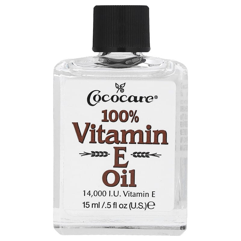 Cococare, 100% Vitamin E Oil, 0.5 fl oz (15 ml)