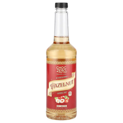 ChocZero, Premium Syrup, Hazelnut, Sugar Free, 26.5 oz (750 ml)