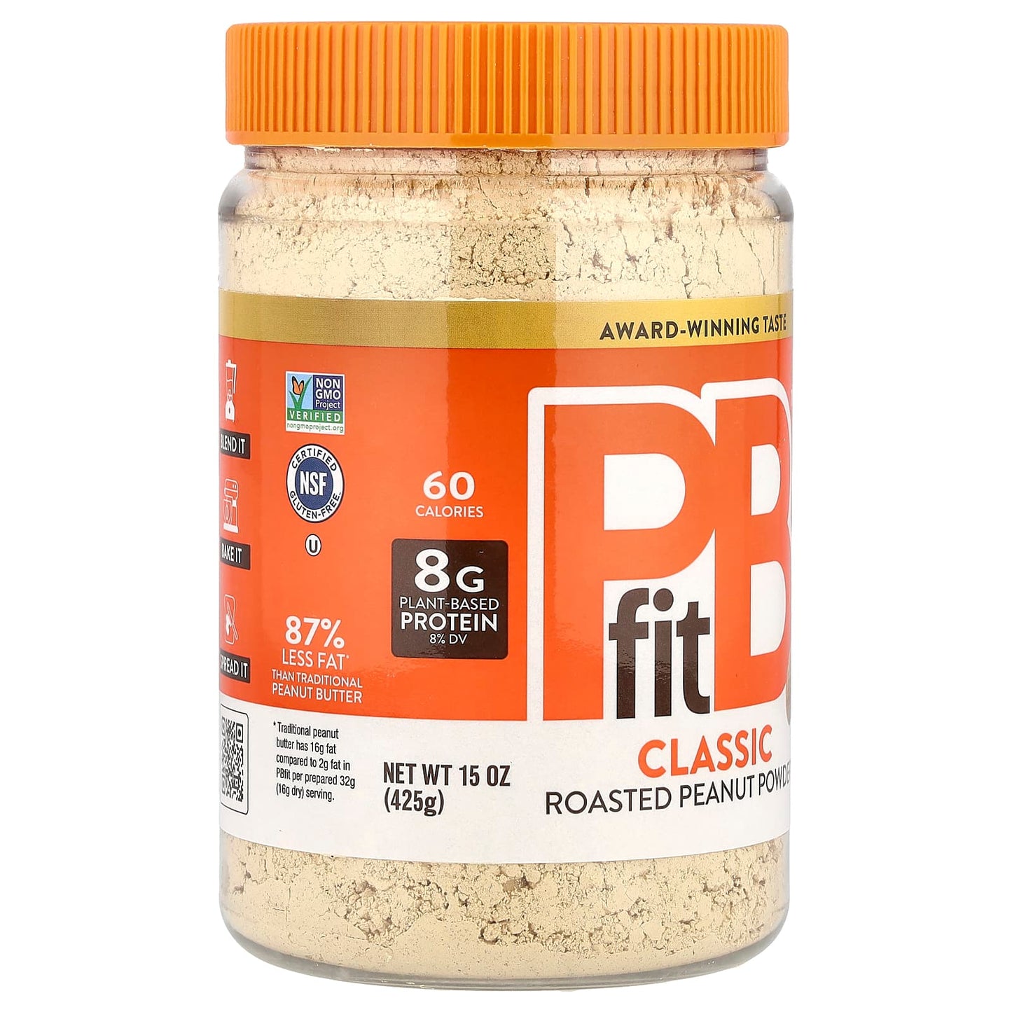 Pbfit Peanut Butter Powder Orignal 425 g 15 oz Orignal