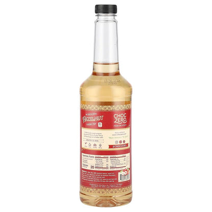 ChocZero, Premium Syrup, Hazelnut, Sugar Free, 26.5 oz (750 ml)