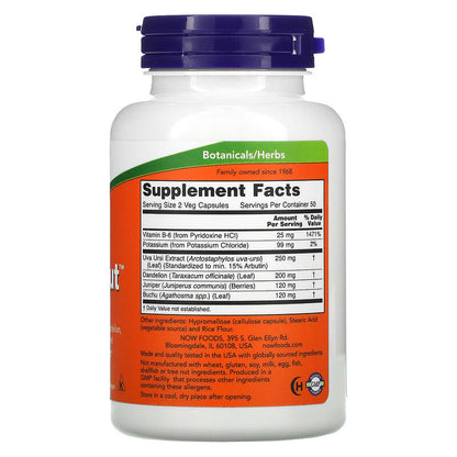 NOW Foods, Water Out, Fluid Balance, 100 Veg Capsules