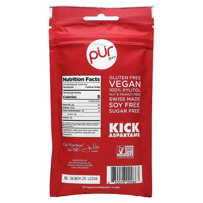 The PUR Company, Chewing Gum, Cinnamon, 55 Pieces, 2.72 oz (77 g)