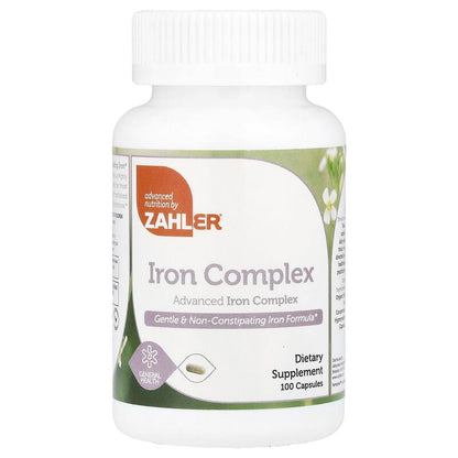 Zahler, Iron Complex, 100 Capsules