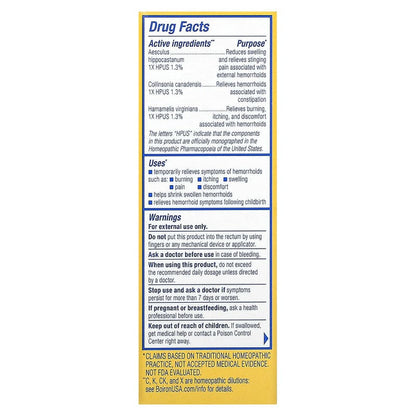 Boiron, HemCalm Ointment, Hemorrhoid Relief, 1 oz (30 g) BOI-12051