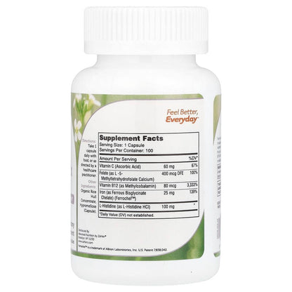 Zahler, Iron Complex, 100 Capsules
