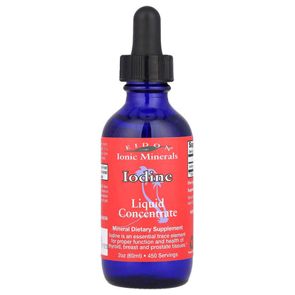 Eidon Ionic Minerals, Iodine, Liquid Concentrate, 226 mcg, 2 oz (60 ml)