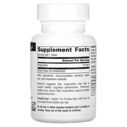Source Naturals, Vinpocetine, 10 mg, 120 Tablets