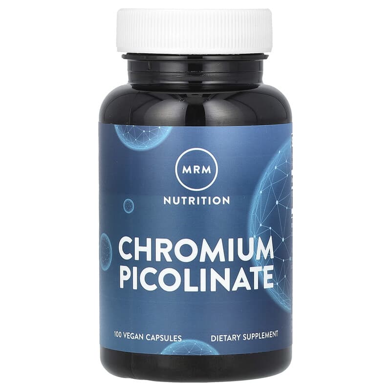 MRM Nutrition, Chromium Picolinate, 200 mcg, 100 Vegan Capsules