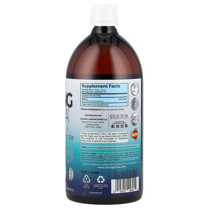Silicium Laboratories, Orgono® Living Silica®, Collagen Booster, 22.5 mg, 33.8 fl oz (1 L)