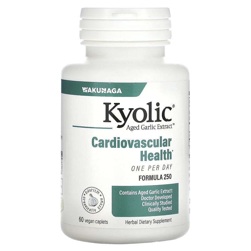 Kyolic, Aged Garlic Extract, One Per Day, 1,000 mg, 60 Vegan Caplets
