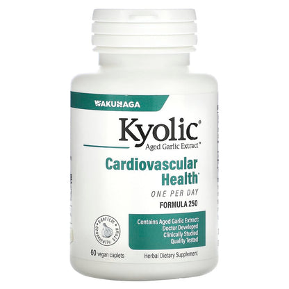 Kyolic, Aged Garlic Extract, One Per Day, 1,000 mg, 60 Vegan Caplets