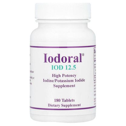 Optimox, Iodoral®, IOD 12.5, 12.5 mg, 180 Tablets