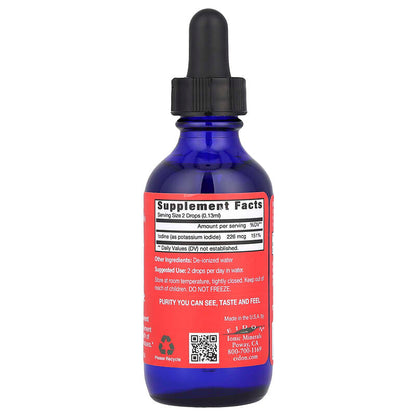 Eidon Ionic Minerals, Iodine, Liquid Concentrate, 226 mcg, 2 oz (60 ml)