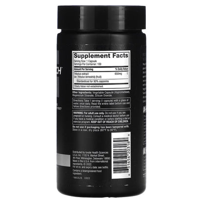 MuscleTech, Platinum 100% Tribulus, 650 mg, 100 Capsules
