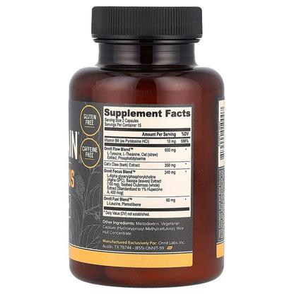 Onnit, Alpha Brain®, 30 Capsules