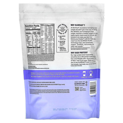 SlimFast, High Protein, Meal Replacement Smoothie Mix, Vanilla Cream, 1.49 lb (676 g)