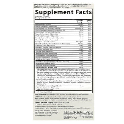 Garden of Life, Vitamin Code®, Whole Food Multivitamin for Men, 120 Vegetarian Capsules