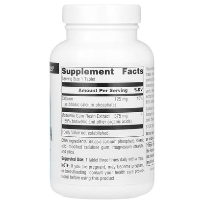 Source Naturals, Boswellia Extract, 100 Tablets