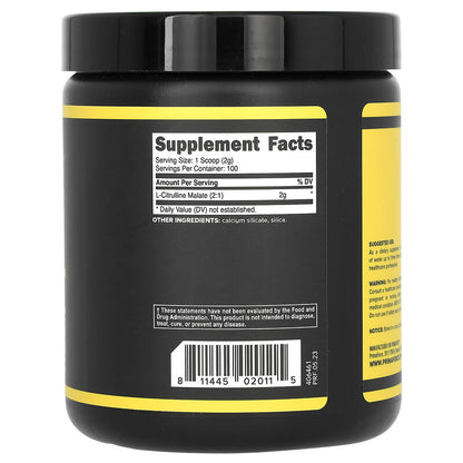 Primaforce, Citrulline Malate, Unflavored, 7.3 oz (204 g)
