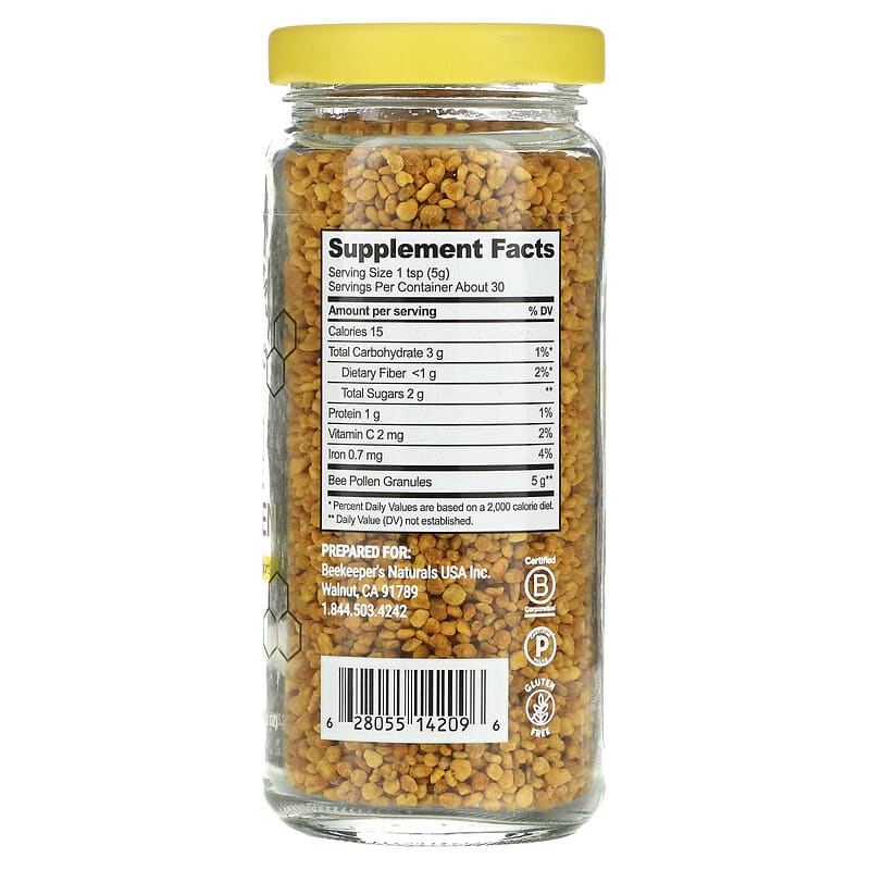Beekeeper's Naturals, Bee Pollen, 5.2 oz (150 g)