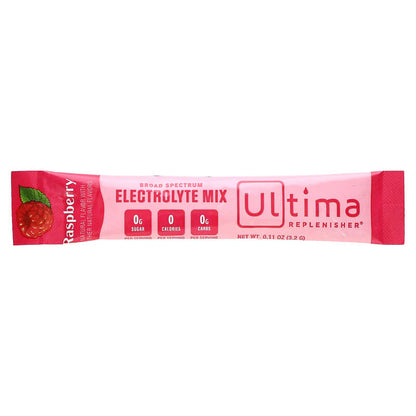 Ultima Replenisher, Electrolyte Mix, Raspberry, 20 Packets, 0.11 oz (3.2 g) Each