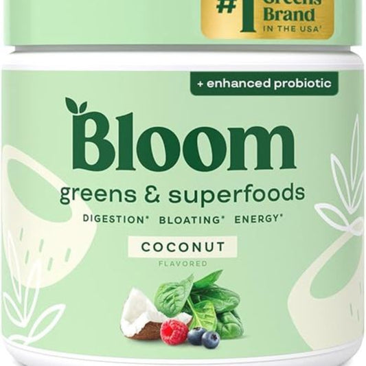 Bloom, Greens & Superfoods Coconut 30 servings 6.52 oz