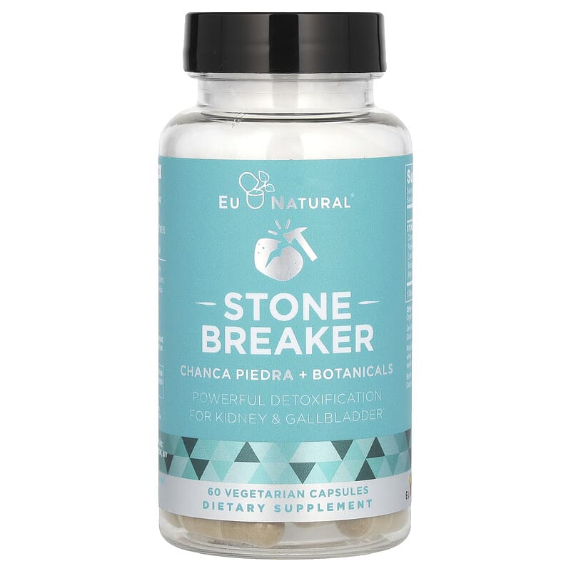 Eu Natural, Stone Breaker, 60 Vegetarian Capsules Eu Natural, Stone Breaker, 60 Vegetarian Capsules Eu Natural, Stone Breaker, 60 Vegetarian Capsules Eu Natural, Stone Breaker, 60 Vegetarian Capsules