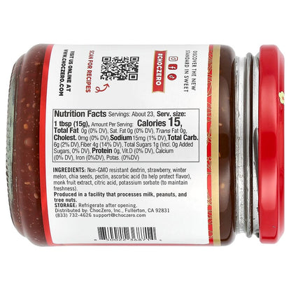 ChocZero, Strawberry Fruit Spread , 12 oz (340 g)