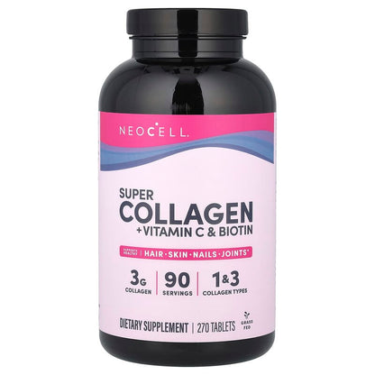 NeoCell, Super Collagen + Vitamin C & Biotin, 270 Tablets