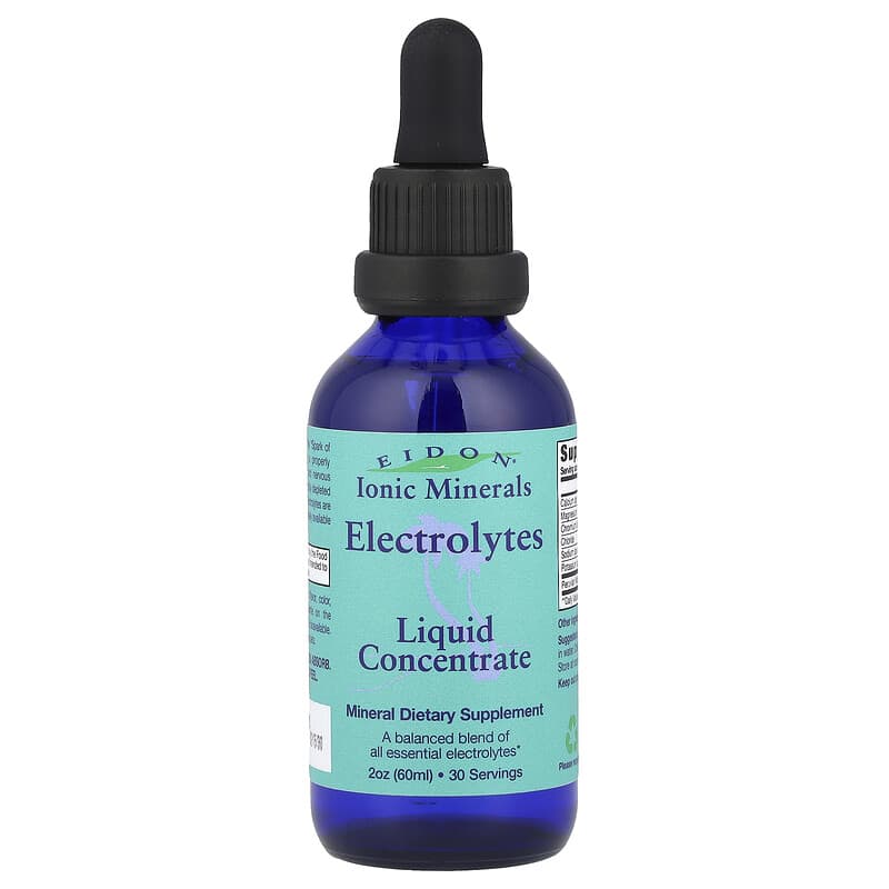 Eidon Ionic Minerals, Electrolytes, Liquid Concentrate, 2 oz (60 ml)