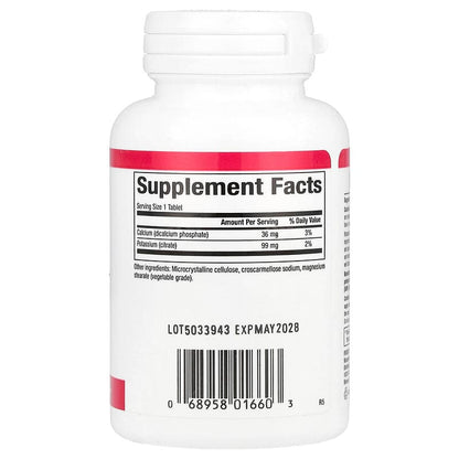 Natural Factors, Potassium Citrate, 99 mg, 90 Tablets