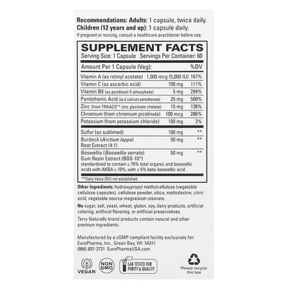 Terry Naturally, Acne Essentials, 60 Capsules