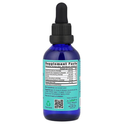 Eidon Ionic Minerals, Electrolytes, Liquid Concentrate, 2 oz (60 ml)