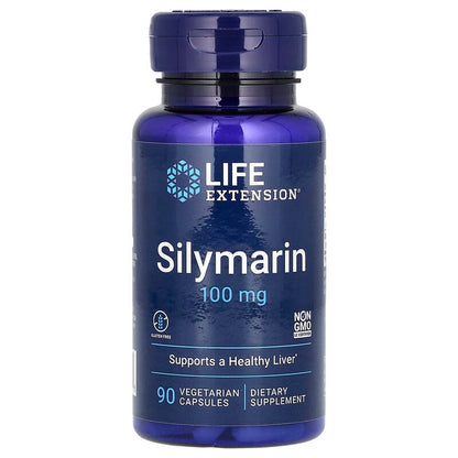 Life Extension, Silymarin, 100 mg, 90 Vegetarian Capsules
