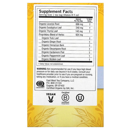 Yogi Tea, Breathe Deep, Caffeine Free, 16 Tea Bags, 1.12 oz (32 g)