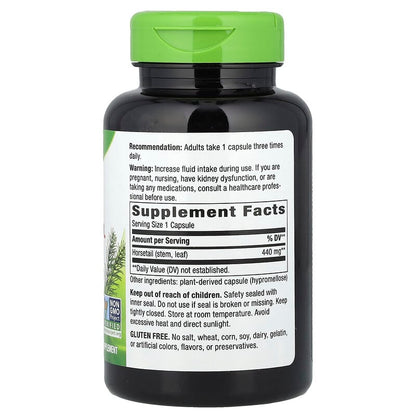 Nature's Way, Horsetail Grass, 440 mg, 100 Vegan Capsules