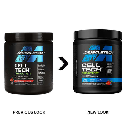 MuscleTech, Cell-Tech™ Creactor®, Fruit Punch Extreme, 9.65 oz (274 g)